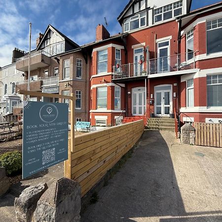 Stunning 2 Bedroom Ground Floor Sea View Apartment Rhôs-on-Sea 외부 사진